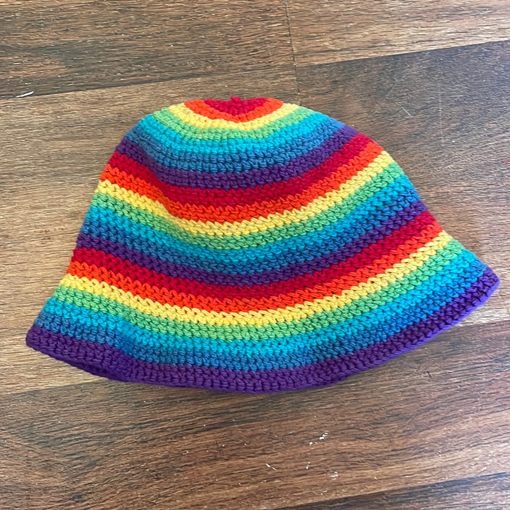 Rainbow Bucket Hat - image 1